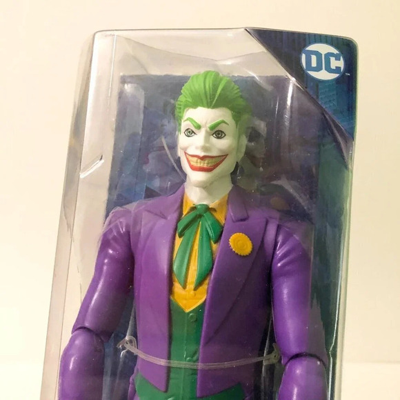 2020 DC Comics Batman 12 Inch Tall The  Joker Action Figure Spin Master - Picture 16 of 16